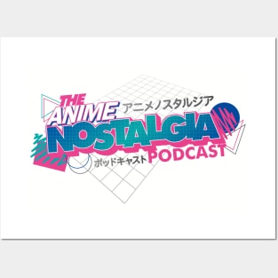 The Official Anime Nostalgia Podcast Logo Posters and Art